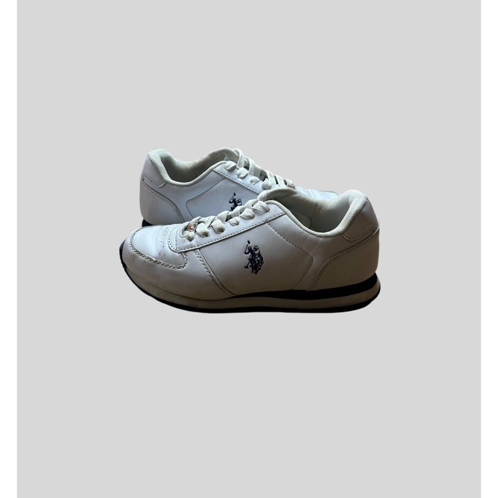 U.S. Polo Assn Size 7 Mens Casual Walking Sneakers Shoes White - Picture 7 of 10